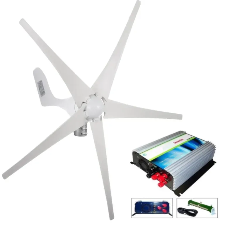 Kit éolien 500 W faible bruit sans mât